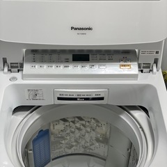 送料・設置込み可　洗濯機　8kg Panasonic 2018年【分解クリーニング済み】の画像