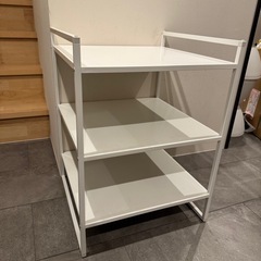 3段 スチールラック 収納棚の画像
