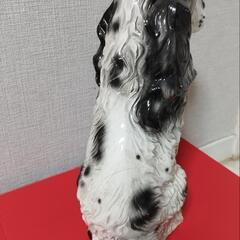 可愛いワンコの置物の画像
