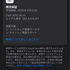極美品　iPad (A16) 128GB Wi-Fiモデル　ブルー  の画像