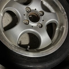 4本セット　WORK Nezart PCD100 4穴　14インチ 5J +42の画像