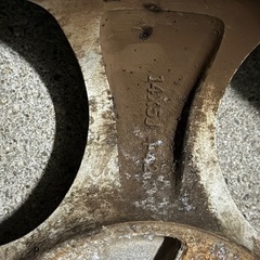 4本セット　WORK Nezart PCD100 4穴　14インチ 5J +42の画像