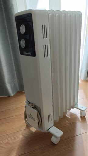 値下げしました❗【美品・暖房】オイルフリーヒーター　空調家電 WEIMALL オイルヒーター ヒーター 省エネ 小型 ストーブ 灯油