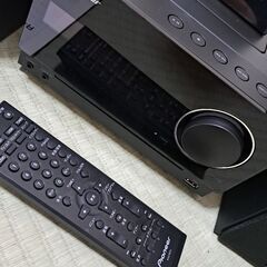 【美品箱入り】パイオニア CDミニコンポーネントシステム iPod/iPhone/iPad対応 ブラック X-CM31-Kの画像