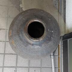 中国　紹興酒が元は入っていたと思われる　壺　漬物など　容器　ビンテージの画像