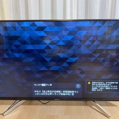 美品
SONY 4Kテレビ 43インチの画像