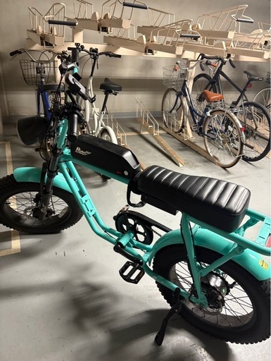 FLOW BIKE電動アシスト自転車 ティファニーブルー (みや) 新中野