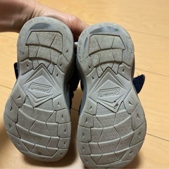 Coleman ネイビー サンダル 17cmの画像