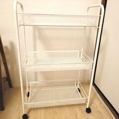 キャスター付きワゴン_IKEAの画像