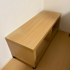 テレビ台 キャスター付き ベージュ  の画像