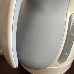 T-fal JUSTINE+ ホワイト ブルー 電気ケトルの画像