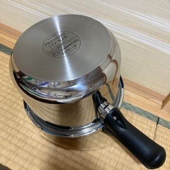 パール金属 圧力鍋 5.5L IH対応 3層底 切り替え式 レシピ付の画像