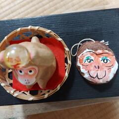 張り子の小さい置物ですの画像