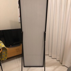 明鏡工房 全身ミラー 姿見鏡 160*50cm アルミフレーム シンプル HD鏡面 スタンド式 壁掛け 立て掛け 3way 飛散防止 現代感 の画像