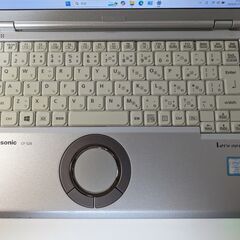 中古ノートPCパナソニックレッツノートwindows11・core-i5の画像