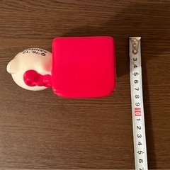 【レトロ】【レア】サンリオ　ハローキティ　陶器　貯金箱の画像