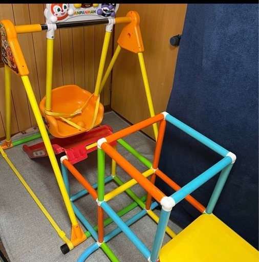 にこにこブランコ ジャングルパーク滑り台セット