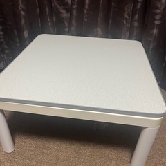 きまりました！こたつテーブル　コタツ　タテヨコ75cm リバーシブルの画像