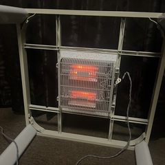 きまりました！こたつテーブル　コタツ　タテヨコ75cm リバーシブルの画像