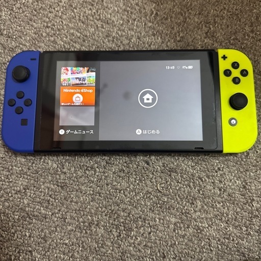 Switch 本体のみ(ブルー(L), ネオンイエロー(R))