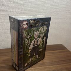 【未開封】ジグソーパズル 鬼滅の刃 風柱・不死川実弥 208ピース ENS-208-054　【おまけつき】の画像