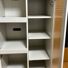 【ほぼ新品】レンジ台（レンジラック）完成品お渡し＆15km圏内無料配送可／TWO-ONE STYLE製の画像