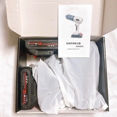 新品 ハンディクリーナー コードレス バッテリー×2 強力吸引 35000PAの画像