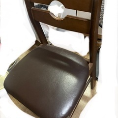 ダイニングテーブル　イス一脚セットの画像