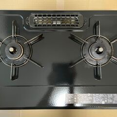 リンナイ ガステーブル ガスコンロ 都市ガス12A・13A用 KG35NBKR/13A ブラック の画像