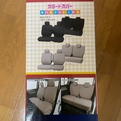 【お取引中】軽自動車用／汎用シートカバーの画像