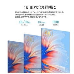 4K HDMIケーブル 5m　の画像