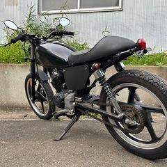 軽整備済み‼️ YB125SP カフェレーサー風　配送可能　現車確認可能の画像