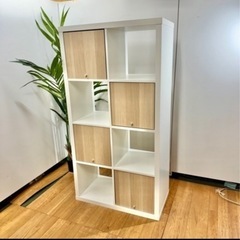 【美品IKEA】オシャレ収納家具　収納ボックス　縦横使用可能　定価25800円の画像