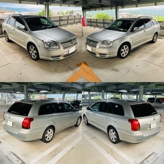 トヨタ AZT250 アベンシス ワゴン 2.0L H18年 17.5万キロ AT FF R7.8迄 長野県の画像