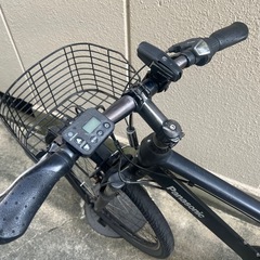 【受付終了】Panasonic ハリヤ　電動アシスト自転車　黒の画像