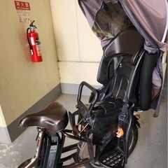 2016年式のブリヂストン20インチ電動アシスト自転車の画像