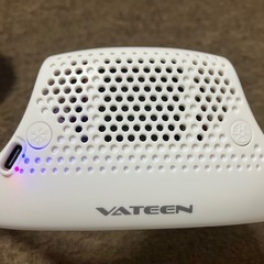 【ほぼ新品×2台】VATEENペルチェ式瞬時冷却ネッククーラー 充電式携帯扇風機 体感-9℃首掛けファンの画像