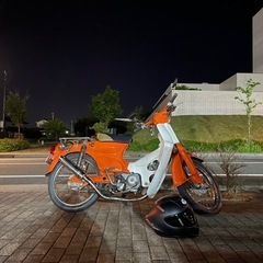 🧡オレンジスーパーカブ50🧡の画像