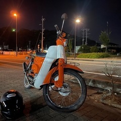 🧡オレンジスーパーカブ50🧡の画像