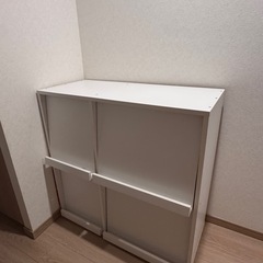 キャビネット、棚、収納棚、カラーボックスの画像
