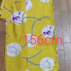 浴衣　蛍　ほたる　山吹色　黄色　和柄　花柄　綿100の画像