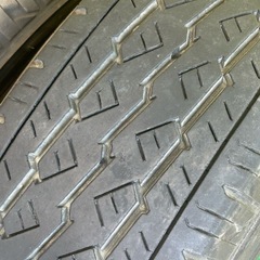 195/80R15 ノーマル　ブリヂストン　４本セット　200系ハイエース純正の画像