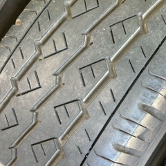 195/80R15 ノーマル　ブリヂストン　４本セット　200系ハイエース純正の画像