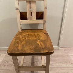 木製チャーチチェアの画像