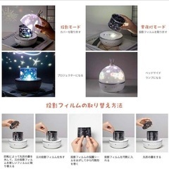 プラネタリウム　家庭用投影映画フィルム 6セットの画像