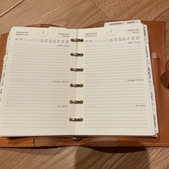 イルビゾンテ　ヌメ革　未使用　手帳の画像