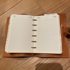 イルビゾンテ　ヌメ革　未使用　手帳の画像