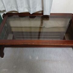 中古　ガラステーブル/大型水槽台の画像