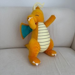 先着順❗️ほぺぴた めちゃでかカイリュー ぬいぐるみの画像