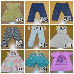 女の子夏服80cm〜120cm 27着まとめ売りの画像